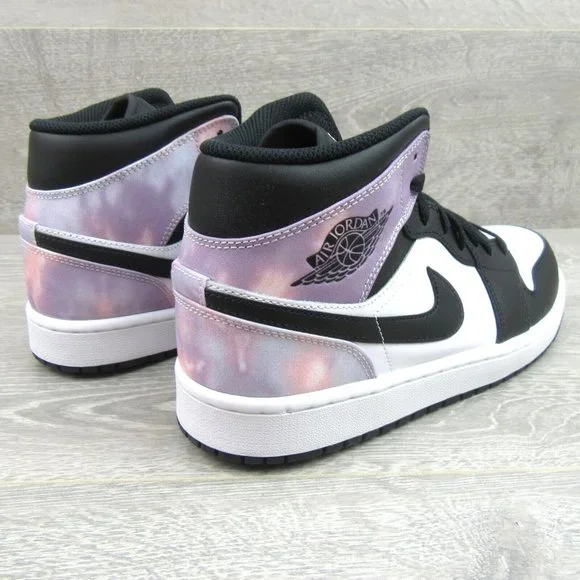 Air Jordan 1 Mid SE Zen Master Tie- Dye Sneakers Mens Size 9.5 NEW - Picture 8 of 15